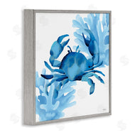 Cat Thurman Designs | Blue Tone Crab & Coral