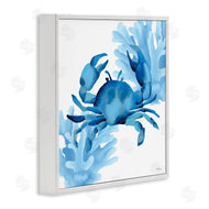 Cat Thurman Designs | Blue Tone Crab & Coral