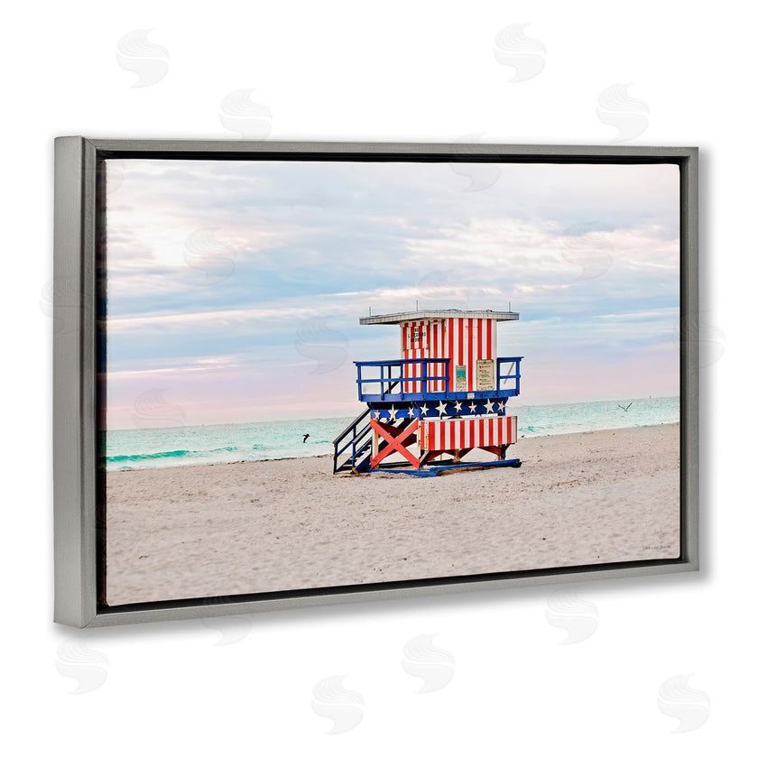 Seven Trees Design | Patriotic Lifeguard Hut