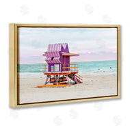 Seven Trees Design | Purple Lifeguard Building