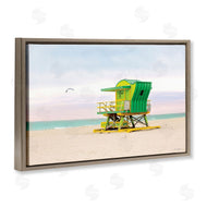 Seven Trees Design | Lime Green Lifeguard Hut