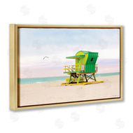 Seven Trees Design | Lime Green Lifeguard Hut