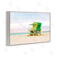 Seven Trees Design | Lime Green Lifeguard Hut