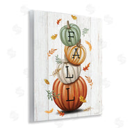 Elizabeth Tyndall | Falling Leaves & Pumpkin Stack