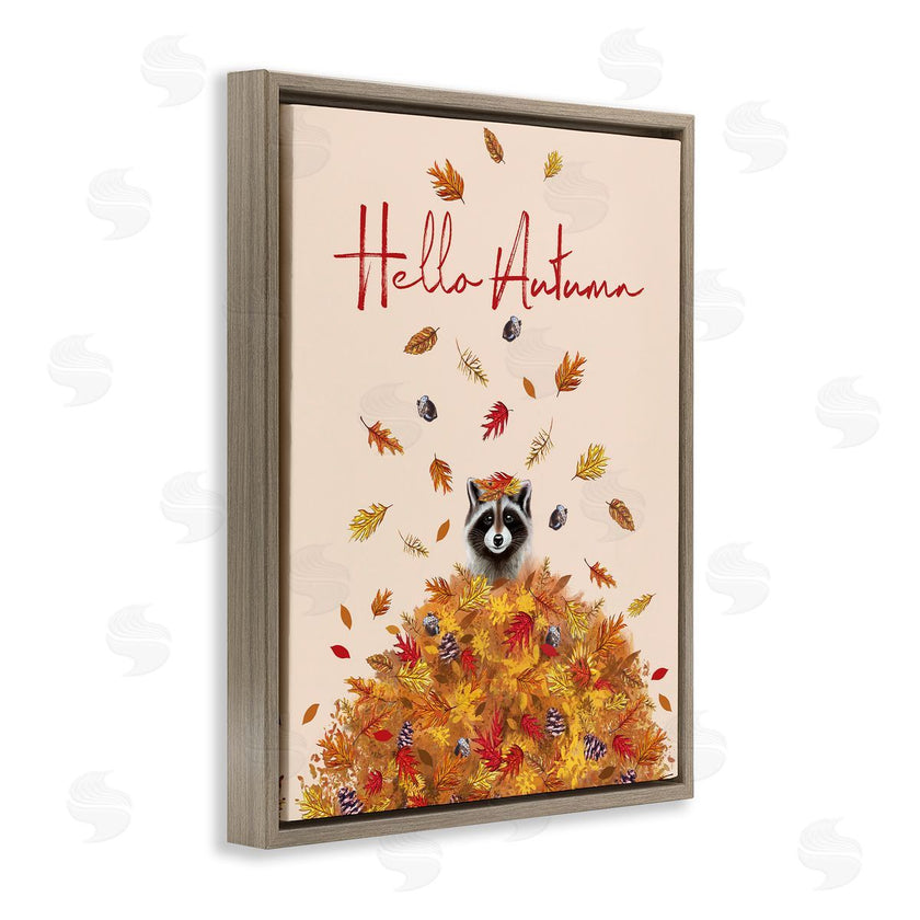 Elizabeth Tyndall | Hello Autumn Raccoon