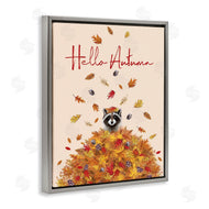 Elizabeth Tyndall | Hello Autumn Raccoon