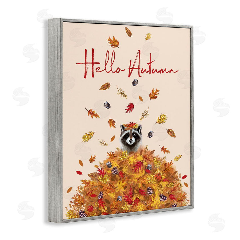 Elizabeth Tyndall | Hello Autumn Raccoon