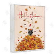Elizabeth Tyndall | Hello Autumn Raccoon