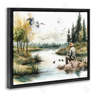Nicole DeCamp | Fishing by River Landscape
