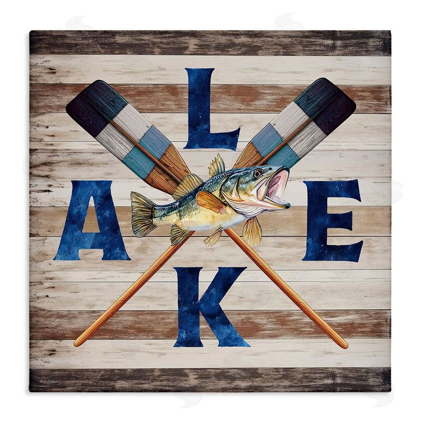 Nicole DeCamp | Rustic Lake Boat Oars