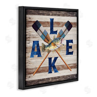 Nicole DeCamp | Rustic Lake Boat Oars