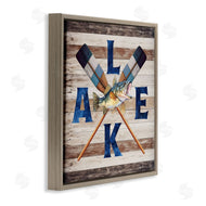 Nicole DeCamp | Rustic Lake Boat Oars