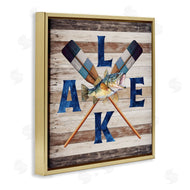 Nicole DeCamp | Rustic Lake Boat Oars