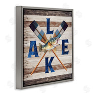 Nicole DeCamp | Rustic Lake Boat Oars