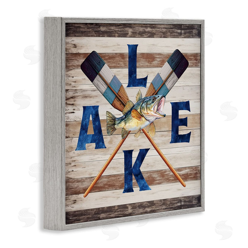 Nicole DeCamp | Rustic Lake Boat Oars
