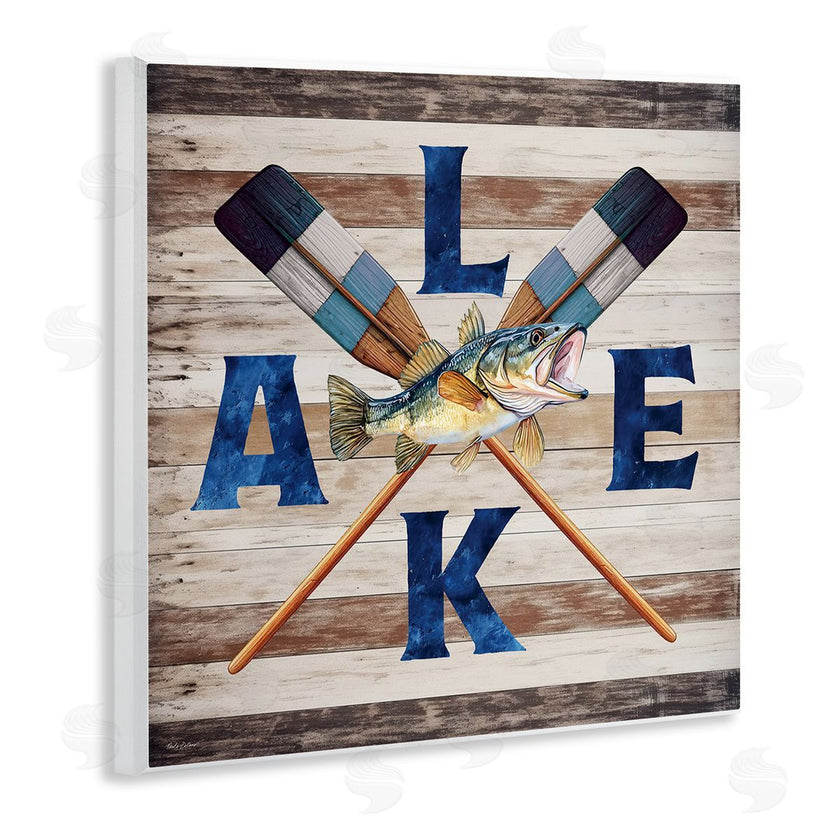 Nicole DeCamp | Rustic Lake Boat Oars