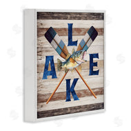 Nicole DeCamp | Rustic Lake Boat Oars