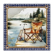 Nicole DeCamp | Fishing Chair on Dock