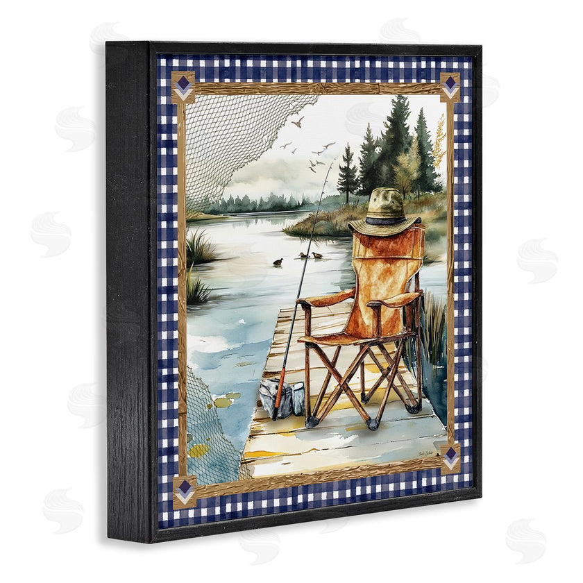 Nicole DeCamp | Fishing Chair on Dock
