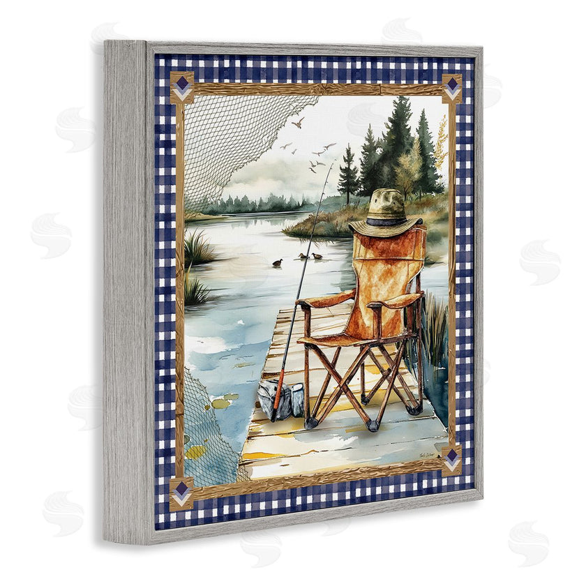 Nicole DeCamp | Fishing Chair on Dock