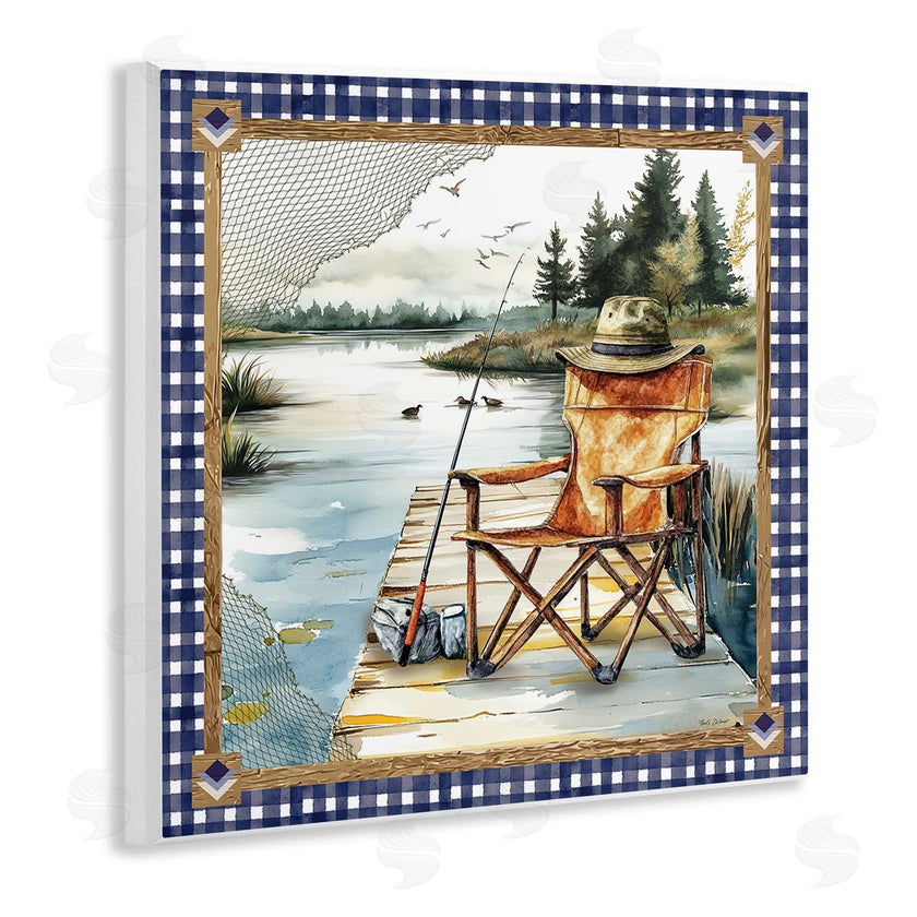 Nicole DeCamp | Fishing Chair on Dock