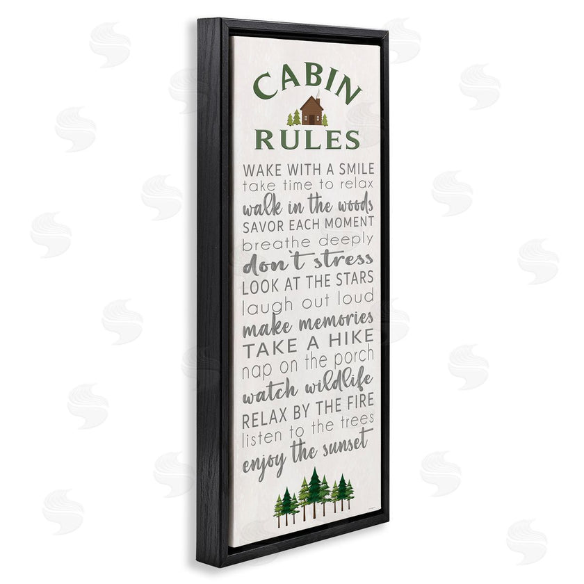Seven Trees Design | Fun Rustic Cabin Rules