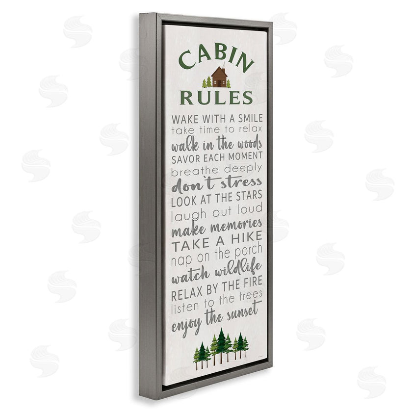 Seven Trees Design | Fun Rustic Cabin Rules