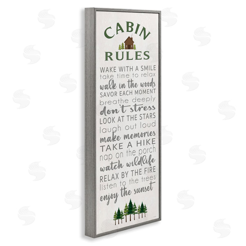 Seven Trees Design | Fun Rustic Cabin Rules