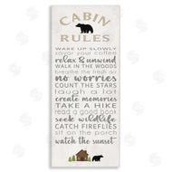 Seven Trees Design | Fun Adventure Cabin Rules