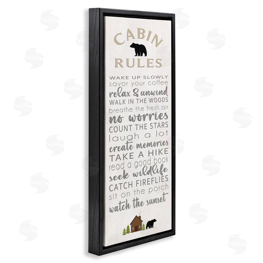 Seven Trees Design | Fun Adventure Cabin Rules