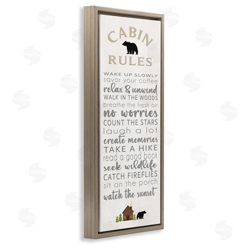 Seven Trees Design | Fun Adventure Cabin Rules
