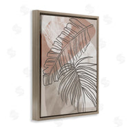 Cat Thurman Designs | Tropical Earth Tone Leaves
