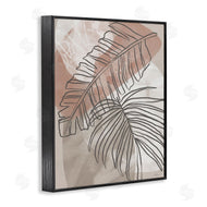 Cat Thurman Designs | Tropical Earth Tone Leaves
