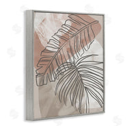 Cat Thurman Designs | Tropical Earth Tone Leaves