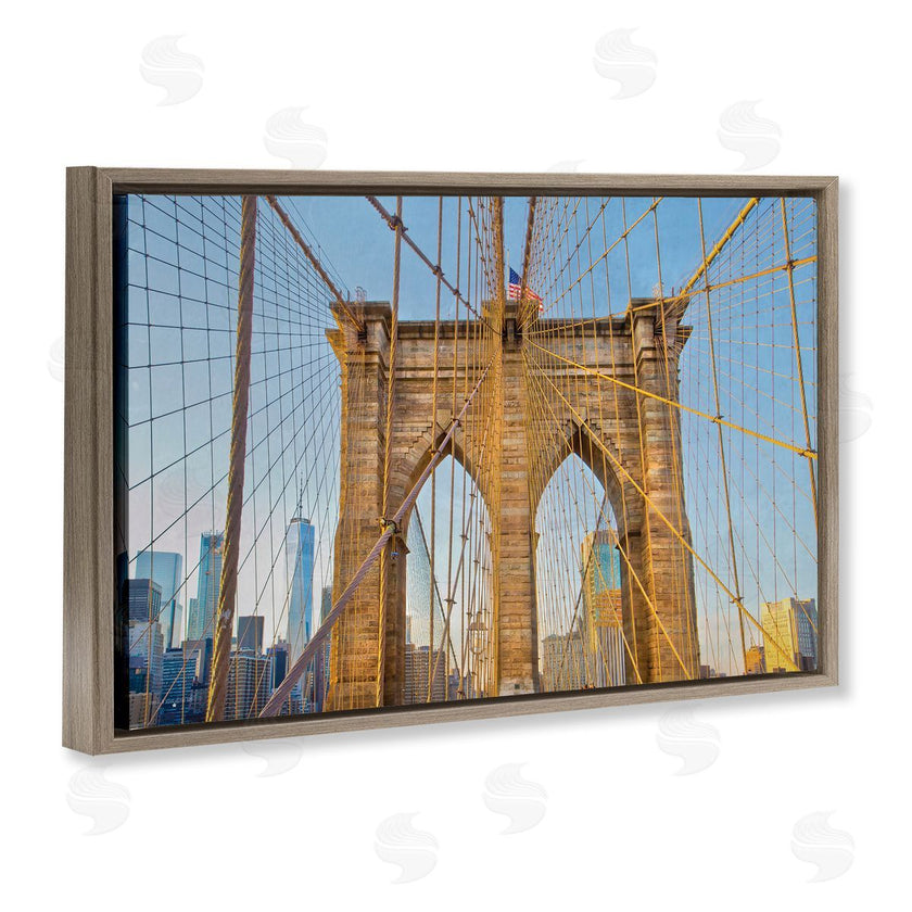 Seven Trees Design | Industrial Bridge with American Flag