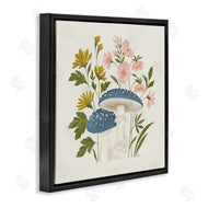 Cat Thurman Designs | Blue Mushrooms & Wildflowers