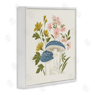 Cat Thurman Designs | Blue Mushrooms & Wildflowers