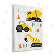 Elizabeth Tyndall | Mix Build Dig Trucks