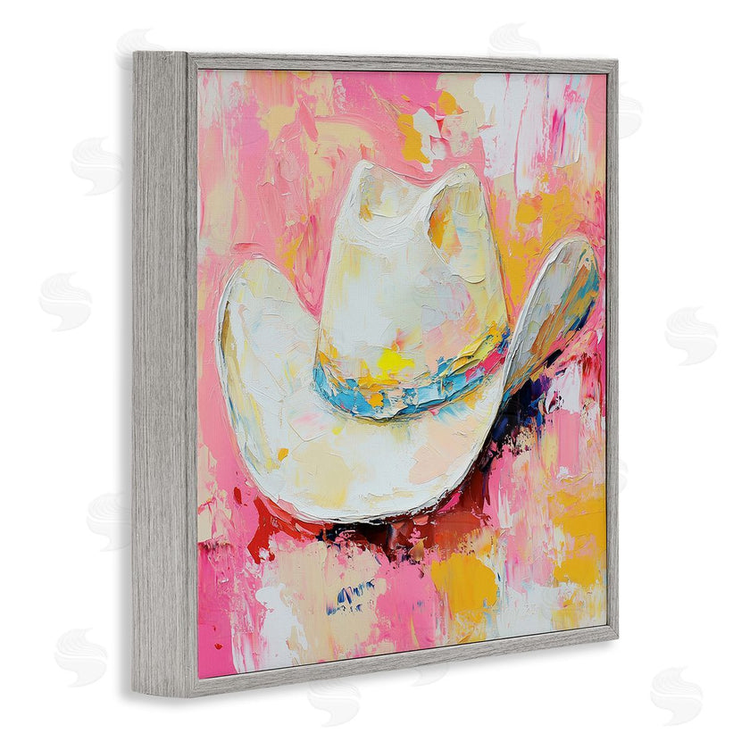 Heidi Kuntz | Painterly Brushed Cowgirl Hat