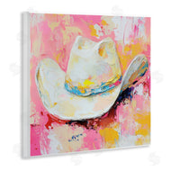 Heidi Kuntz | Painterly Brushed Cowgirl Hat
