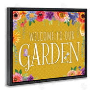 Nicole DeCamp | Garden Welcome with Floral Border