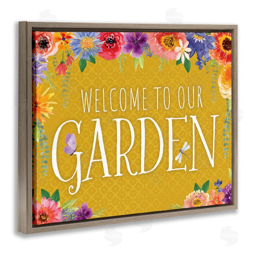 Nicole DeCamp | Garden Welcome with Floral Border