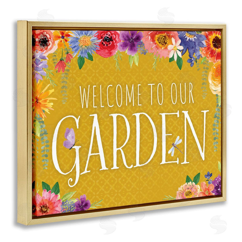 Nicole DeCamp | Garden Welcome with Floral Border