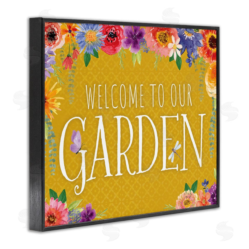 Nicole DeCamp | Garden Welcome with Floral Border