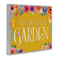 Nicole DeCamp | Garden Welcome with Floral Border
