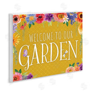 Nicole DeCamp | Garden Welcome with Floral Border
