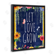 Nicole DeCamp | Let Love Grow Floral Border
