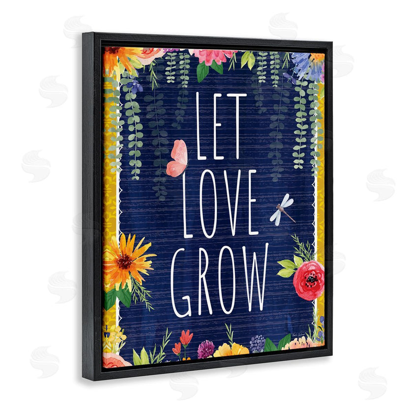 Nicole DeCamp | Let Love Grow Floral Border