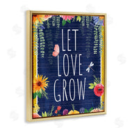 Nicole DeCamp | Let Love Grow Floral Border