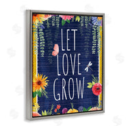 Nicole DeCamp | Let Love Grow Floral Border